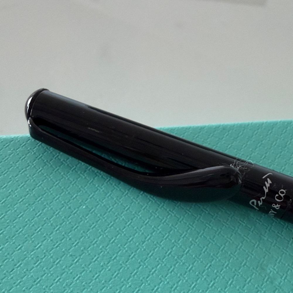 Tiffany & Co. Black Pen with Signature Blue Box - Picture 6 of 8